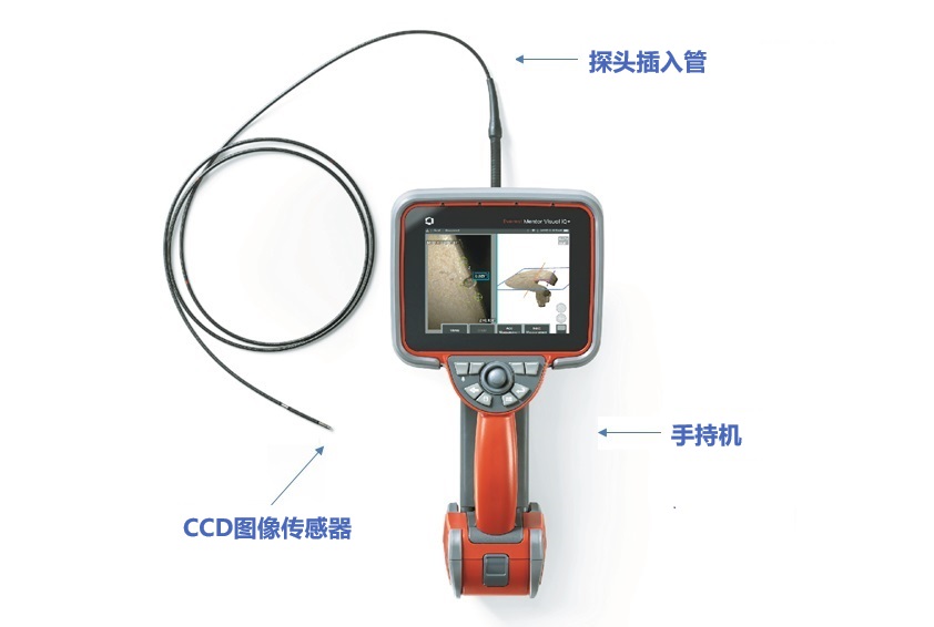 韋林工業(yè)內(nèi)窺鏡采用CCD圖像傳感器，成像更清晰